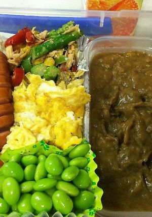 カレーのお弁当ぱーと2-レシピのメイン写真