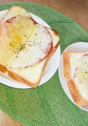 カフェ風！！クロックムッシュ-レシピのメイン写真