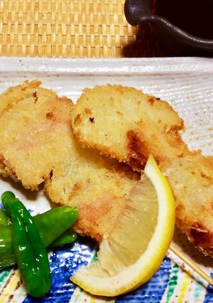 魚肉ソーセージと玉ねぎの串カツ-レシピのメイン写真