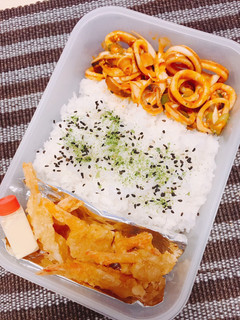 高校野球部2ℓ弁当 イカの和え物編-レシピのメイン写真