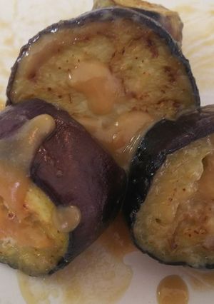 簡単定番・茄子の白味噌焼き-レシピのメイン写真