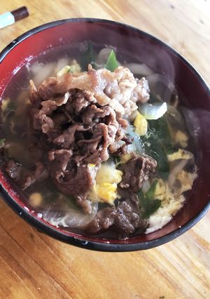 シンプル肉うどん-レシピのメイン写真