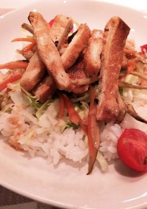 きんぴらとカリカリ油揚げのせ！ベジボウル-レシピのメイン写真