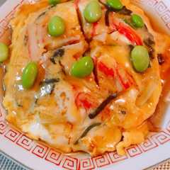 รูปของ 簡単！すぐ出来る！天津飯♡
