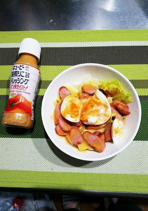 ぴり辛ドレでスタミナ！ベジボール-レシピのメイン写真