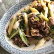 牛ネギじゃがオイスター炒め