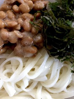 青紫蘇納豆うどん-レシピのメイン写真
