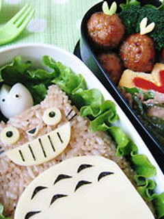 ウズラの小トトロ(キャラ弁)-レシピのメイン写真