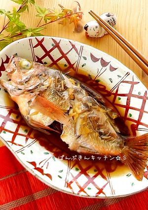 我が家の定番　メバルの煮つけ♪-レシピのメイン写真