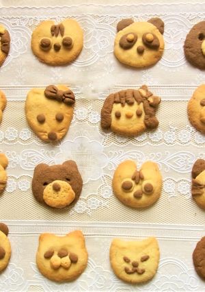 どうぶつクッキー大集合‼-レシピのメイン写真