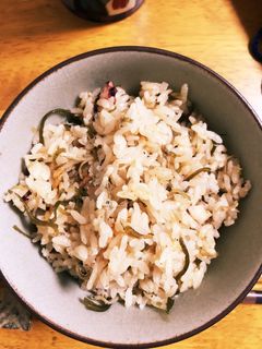 蛸としらすと塩昆布の炊き込みご飯-レシピのメイン写真