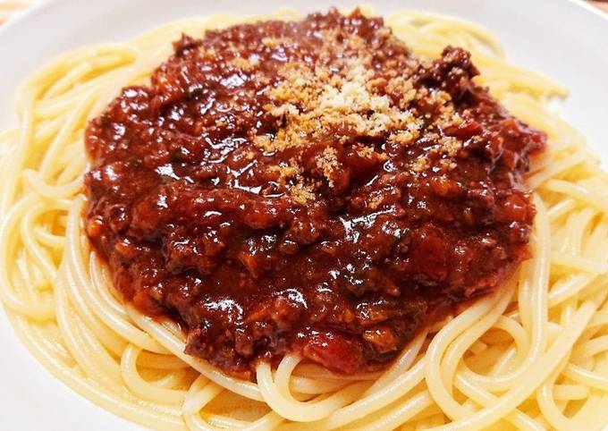 簡単本格的☆母直伝ミートソース by ちゅにゃ 【クックパッド】 簡単  