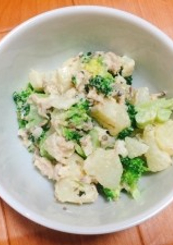 【簡単】鯖缶とじゃがいものマヨ和え-レシピのメイン写真