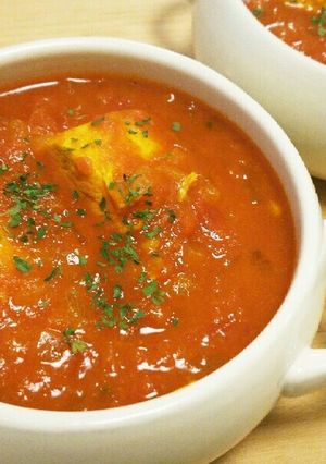スパイスから作る トマトチキンカレー-レシピのメイン写真