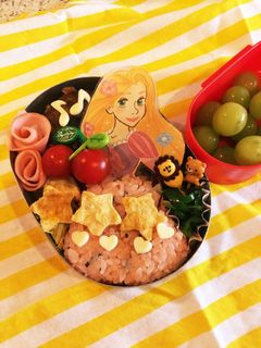 ラプンツェル 可愛い お弁当-レシピのメイン写真