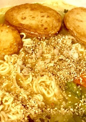 にんにく生姜が効いた味噌バターラーメン鍋-レシピのメイン写真