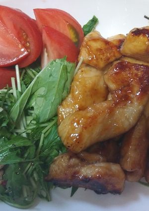 鶏肉の揚げ焼き♥甘酢タレで食欲UP！-レシピのメイン写真