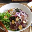 鰹と水菜の和風ベジボウル