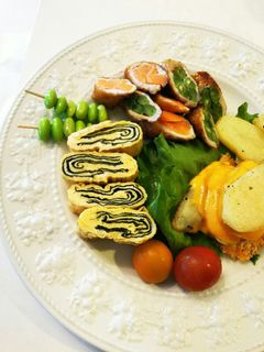お弁当用 海苔巻き玉子焼き-レシピのメイン写真