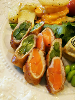 お弁当用 豚肉の野菜巻き-レシピのメイン写真