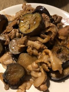 ナスと豚肉の味噌炒め-レシピのメイン写真
