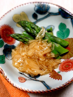 アスパラのなめ茸かけ-レシピのメイン写真