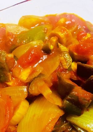 レンジでラタトゥイユカレー風味-レシピのメイン写真