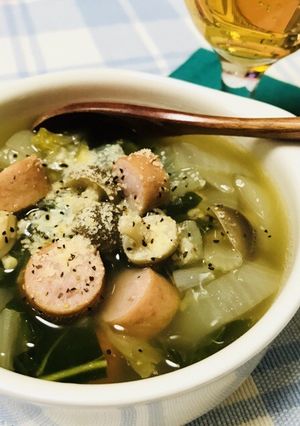 玉ねぎたっぷりスープ-レシピのメイン写真