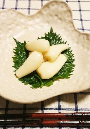 簡単！パリッとした食感『塩らっきょう』-レシピのメイン写真
