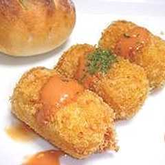 รูปของ 残ったクリームシチューでコロッケ！美味★