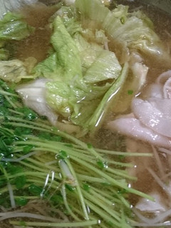 豚レタス鍋-レシピのメイン写真