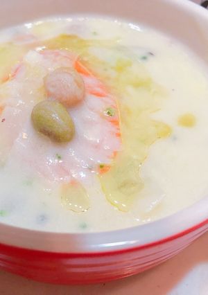 レモンクリームスープ(時短)-レシピのメイン写真