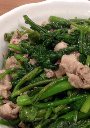 エンサイの炒め物-レシピのメイン写真