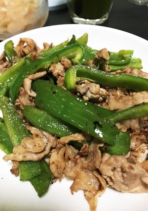 ピーマンと豚肉の簡単炒め-レシピのメイン写真