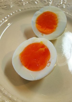 半熟茹で玉子-レシピのメイン写真