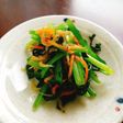 カリカリジャコと小松菜炒め~お弁当にも~