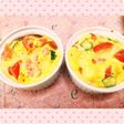 オクラとトマトのヨーグルト和風キッシュ♪