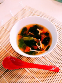 朝食に♪コンソメトマトスープ♡-レシピのメイン写真