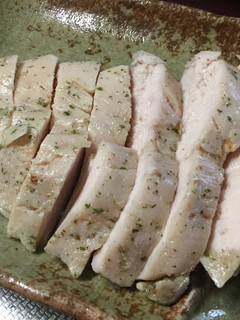 低温調理器でジューシーサラダチキン-レシピのメイン写真