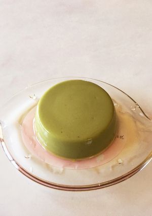 愛玉子の抹茶プリン-レシピのメイン写真