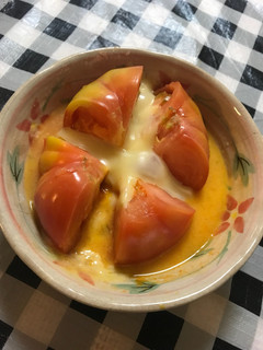 トマト丸ごとスープグラタン-レシピのメイン写真