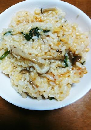 コクある中華風お粥~お父さんの一人昼食3-レシピのメイン写真