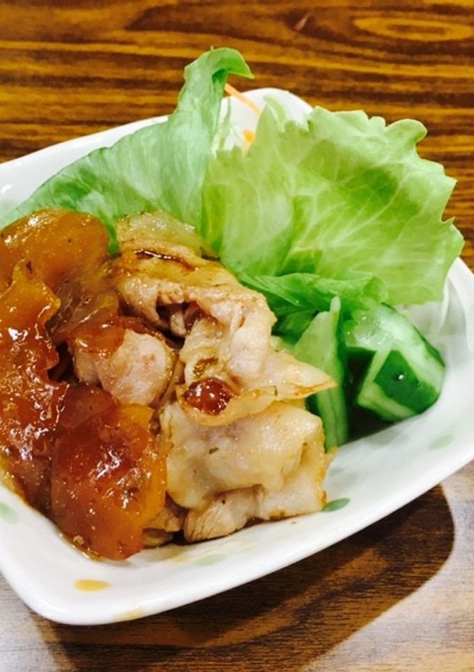 豚の生姜焼き♪舞昆しょうが佃煮-レシピのメイン写真