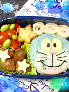 キャラ弁☆ドラえもん-レシピのメイン写真
