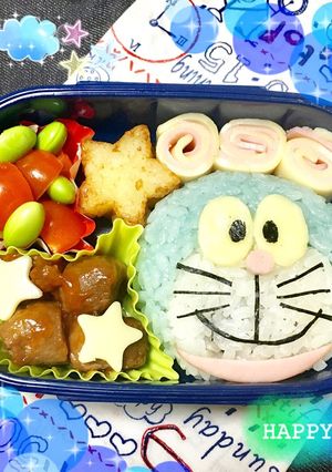 キャラ弁☆ドラえもん-レシピのメイン写真
