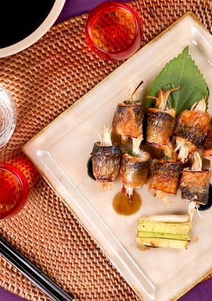 さんまのえごまロール焼き-レシピのメイン写真
