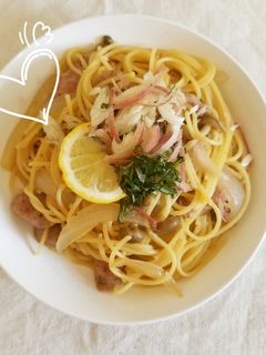 めんつゆ和風パスタ-レシピのメイン写真