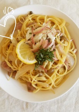 めんつゆ和風パスタ-レシピのメイン写真