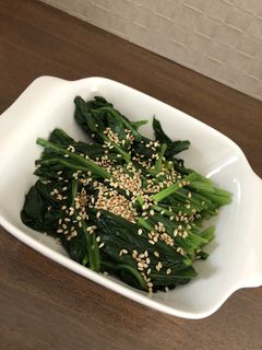 5分で完成!ほうれん草のおひたし-レシピのメイン写真