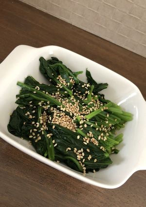 5分で完成！ほうれん草のおひたし-レシピのメイン写真